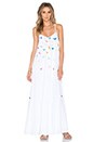 view 1 of 3 ROBE MAXI in White