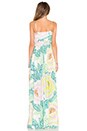 view 3 of 3 Tie Front Maxi Dress in Flora Stone