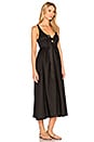view 2 of 3 Lace Up Midi Dress in Black