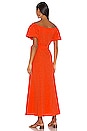 view 3 of 4 ROBE MAXI ADELINA in Orange