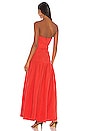 view 3 of 3 ROBE MAXI AUGUSTINA in Red
