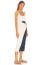 view 2 of 5 Sloan Dress in Cream Navy