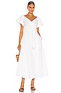 view 1 of 3 MAXIVESTIDO ADELINA in White