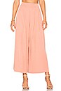 view 2 of 4 Button Side Culottes in Apricot