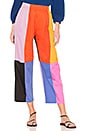 view 1 of 4 Audre Pant in Rainbow Multi