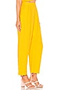 view 2 of 4 Audre Pant in Yellow