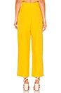 view 3 of 4 Audre Pant in Yellow