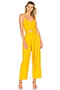 view 4 of 4 Audre Pant in Yellow
