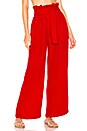 view 1 of 4 PANTALON ARIANNA in Red