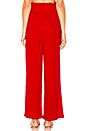 view 3 of 4 PANTALON ARIANNA in Red