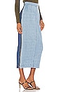 view 2 of 4 Uma Skirt in Split Denim