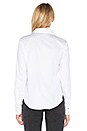 view 3 of 4 Elaine Button Down Top in White
