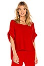 view 1 of 4 Margaret Top in Red