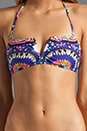 view 4 of 4 V-Wire Top Bikini in Pow Wow White