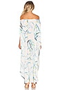 view 3 of 3 Off Shoulder Dashiki in Aloe Pastel Pink