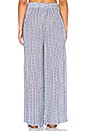 view 3 of 4 Wide Leg Pant in Pinwheel Cobalt