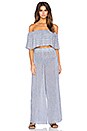 view 4 of 4 Wide Leg Pant in Pinwheel Cobalt