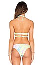 view 4 of 5 Wrap Around Bikini Top in Flora White