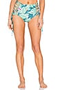 view 1 of 4 Lace Up Bikini Bottom in Leaf