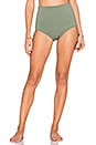 view 1 of 4 BAS DE MAILLOT DE BAIN TAILLE HAUTE in Moss