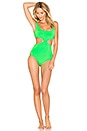 view 1 of 3 Cut Out One Piece in Green