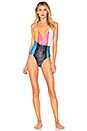 view 1 of 3 Emma One Piece in Blue Multi