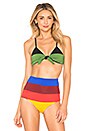 view 1 of 4 HAUT DE MAILLOT DE BAIN CARLA in  Multi
