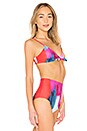view 2 of 4 Carla Bikini Top in Pink Multi