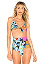 view 1 of 4 Rio Bikini Top in Blue Multi