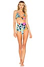 view 4 of 4 Rio Bikini Top in Blue Multi
