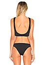 view 3 of 4 Lira Bikini Top in Black