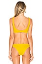 view 3 of 4 Rio Bikini Top in Yellow