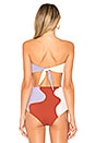 view 3 of 4 Abigail Bikini Top in Lilac Multi