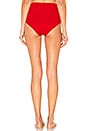 view 3 of 4 Lydia Bikini Bottom in Red Coat