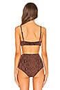 view 3 of 4 Sia Bikini Top in Brown