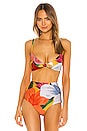 view 1 of 4 TOP BIKINI CARLA in Multi