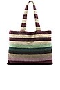 view 2 of 4 SAC FOURRE-TOUT DE PLAGE EN CROCHET in Crochet Rainbow Stripe