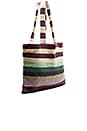 view 3 of 4 SAC FOURRE-TOUT DE PLAGE EN CROCHET in Crochet Rainbow Stripe