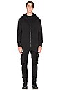 view 2 of 4 SWEAT À CAPUCHE AVEC GLISSIÈRE CAIG in Black