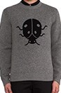 view 4 of 5 Ladybug Sweater in Midgrey Multi