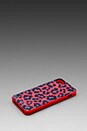 view 3 of 3 Rita Cheetah Phone Case in Rouge Red in Rouge Red Multi