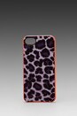 view 1 of 3 Lenora Leopard Phone Case in Royal Purple Multi