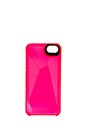 view 3 of 3 Faceted iPhone 5 Case in Infrared Multi