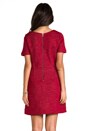 view 4 of 6 Gertrude Wool Dress in Cardinal Red