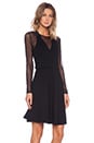 view 2 of 4 Jayden Mesh Mini Dress in Black