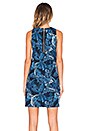 view 4 of 5 Acanthus Tie Front Dress in Gettysburg Blue Multi