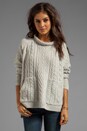 view 2 of 6 Connolly Sweater in Antique White Melange