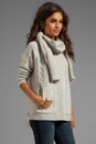 view 3 of 6 Connolly Sweater in Antique White Melange