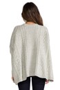 view 3 of 5 Frieda Sweater in Oyster Melange