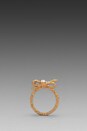view 2 of 5 Tiny Bow Ring in Rose Gold